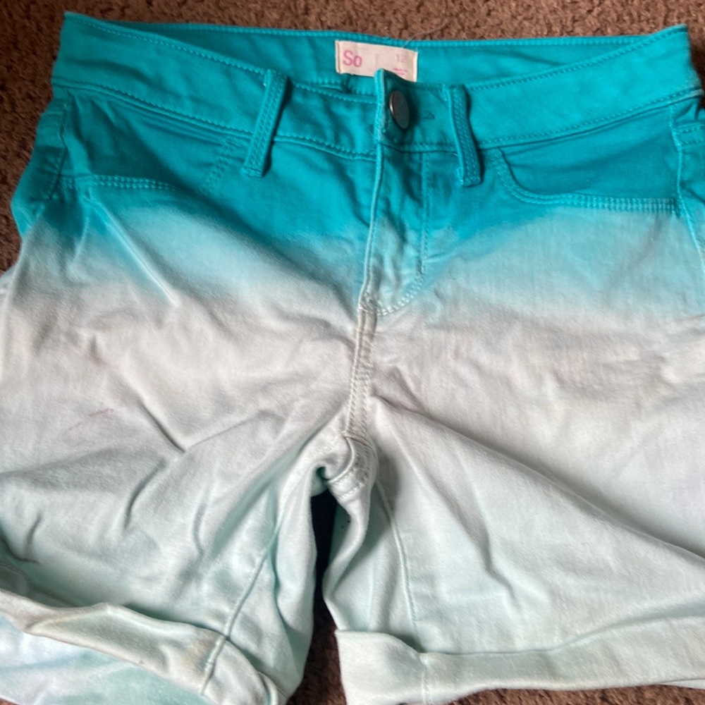 Blue shorts